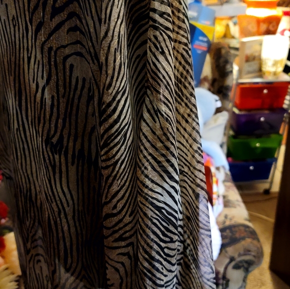 Sonoma Tops Sonoma Goods For Life Animal Print Kimono Wcuffed Bell